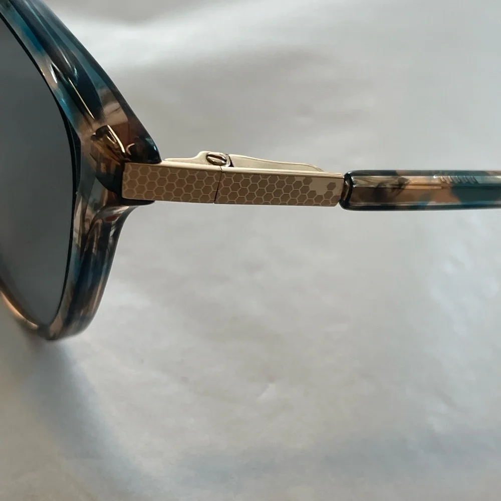 KENSIE Eyeglasses Frame LOW KEY 52/17/135 Tortoise Turquoise FLEX HINGE